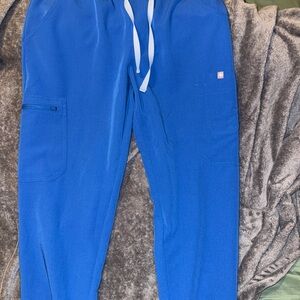 FIGS UMAN ROYAL BLUE JOGGERS
